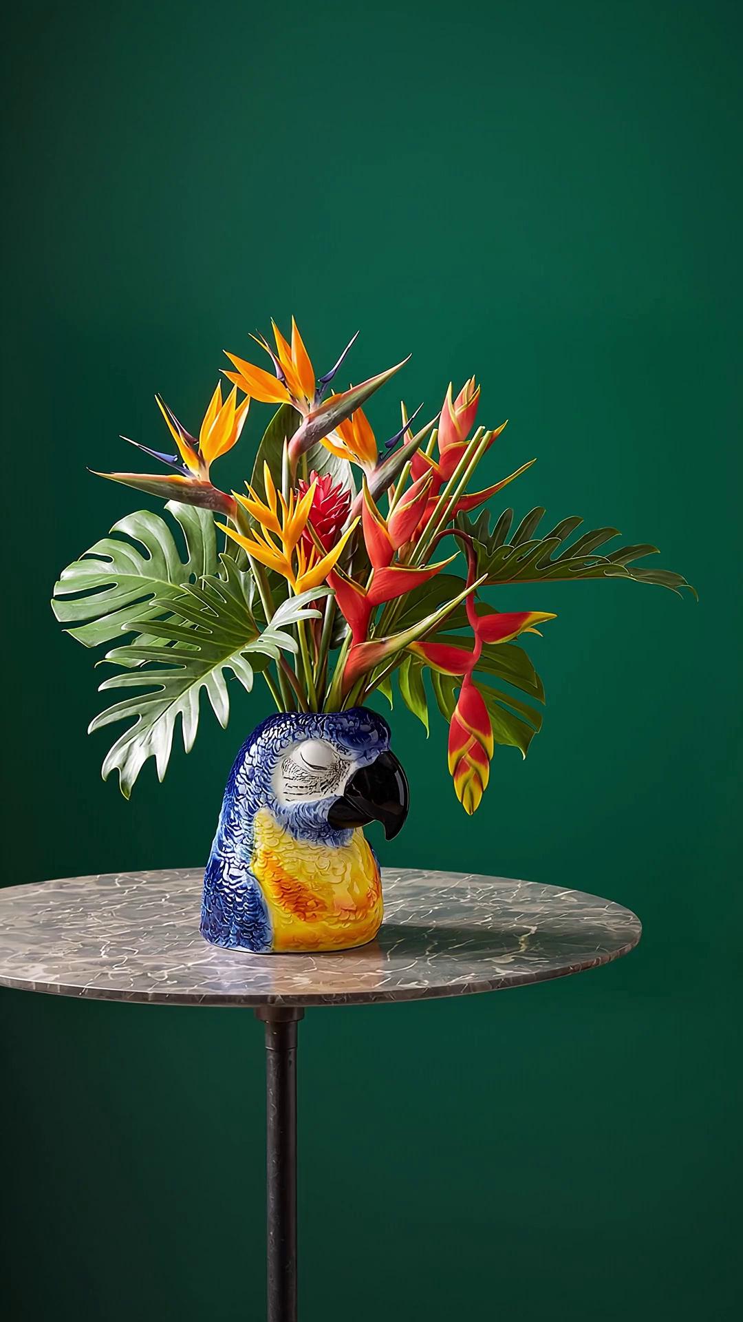 Ever seen a vase with an appetite? 🦜✨, Say hello to the Parrot Vase, this week's Fun Piece that blurs the line between art and nature. Your home decor just got a whole lot more interesting. 🤭, Get