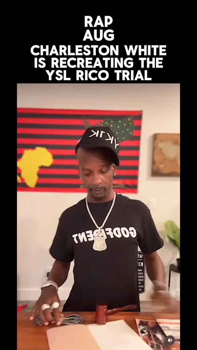 Charleston White Just Recreated The #YSL Rico Trial 👀😂#YSL #RICO # ...