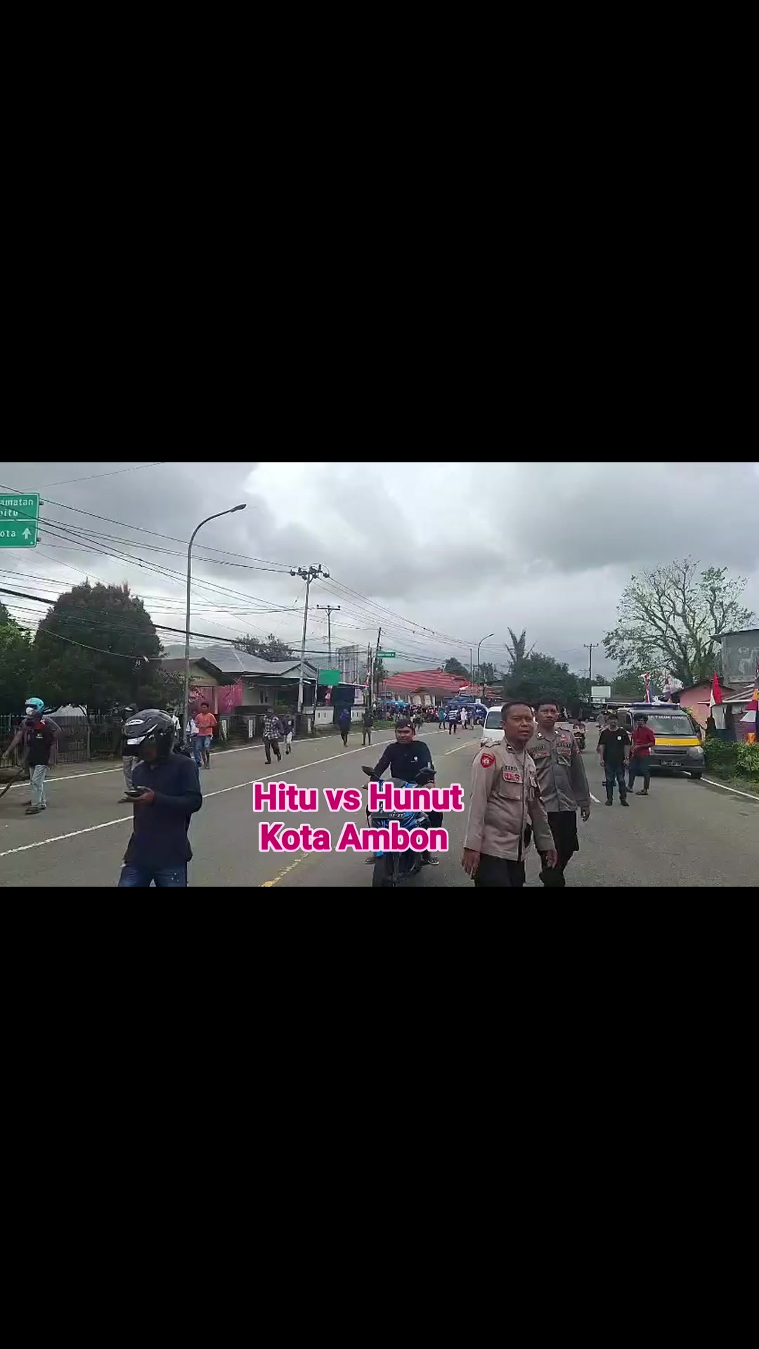 Ambon Memanas antara 2 Negeri Hitu vs Hunut #jangkauan @sorotan ...