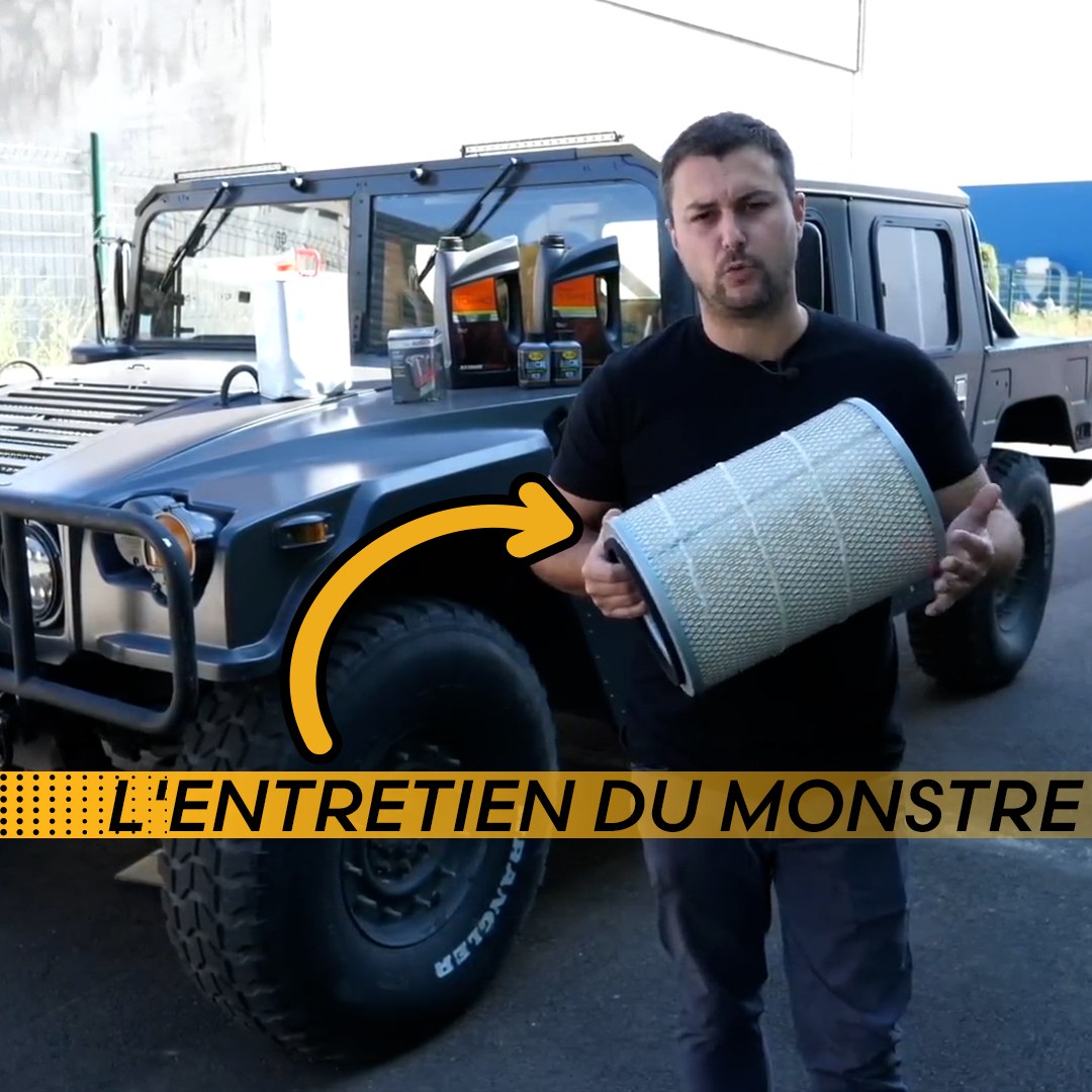 L'entretien sur un Hummer H1, c'est du boulot ! | GLB | Facebook