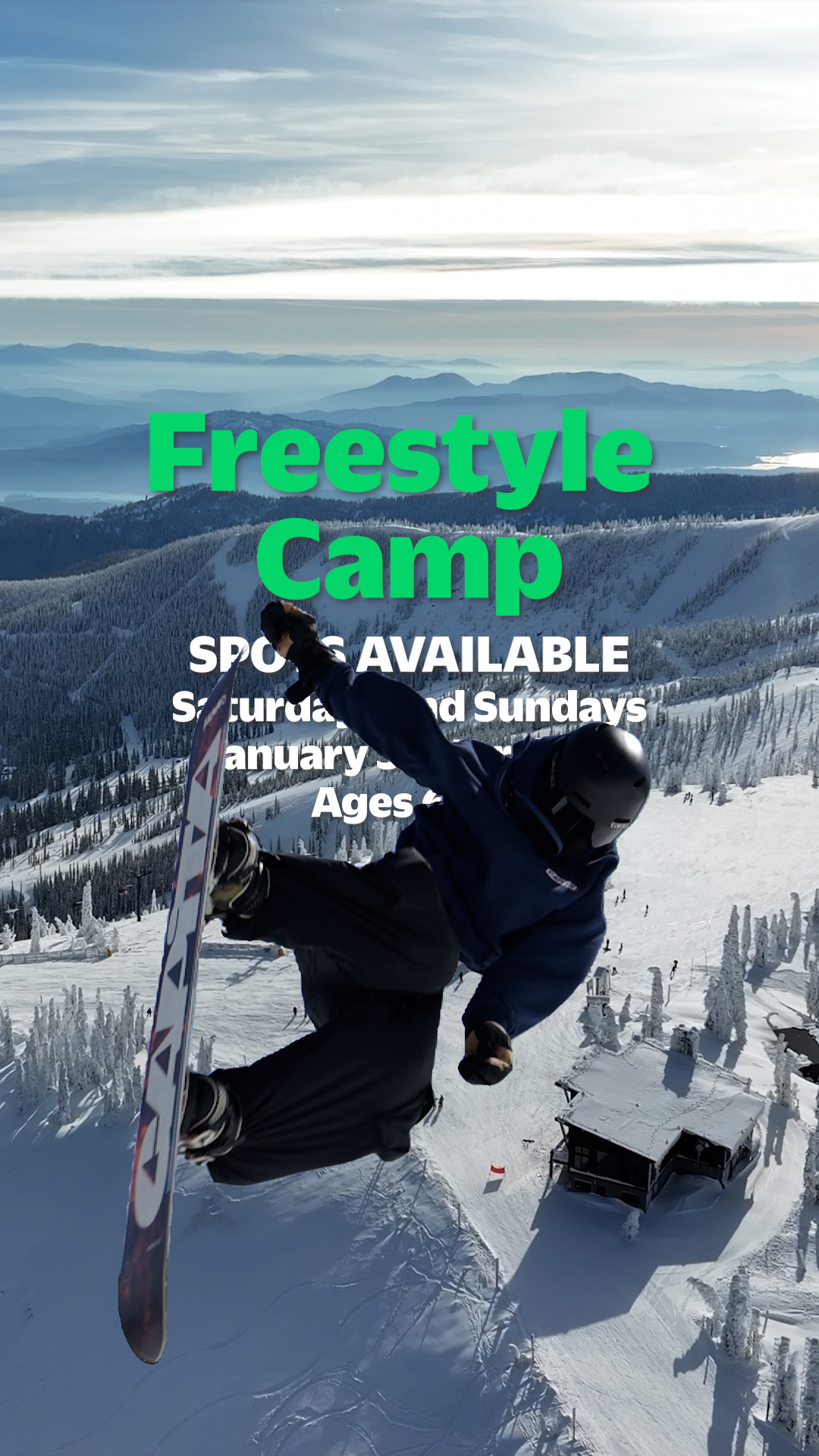 New this season🏂 Join Freestyle Camp every Saturday and Sunday ...