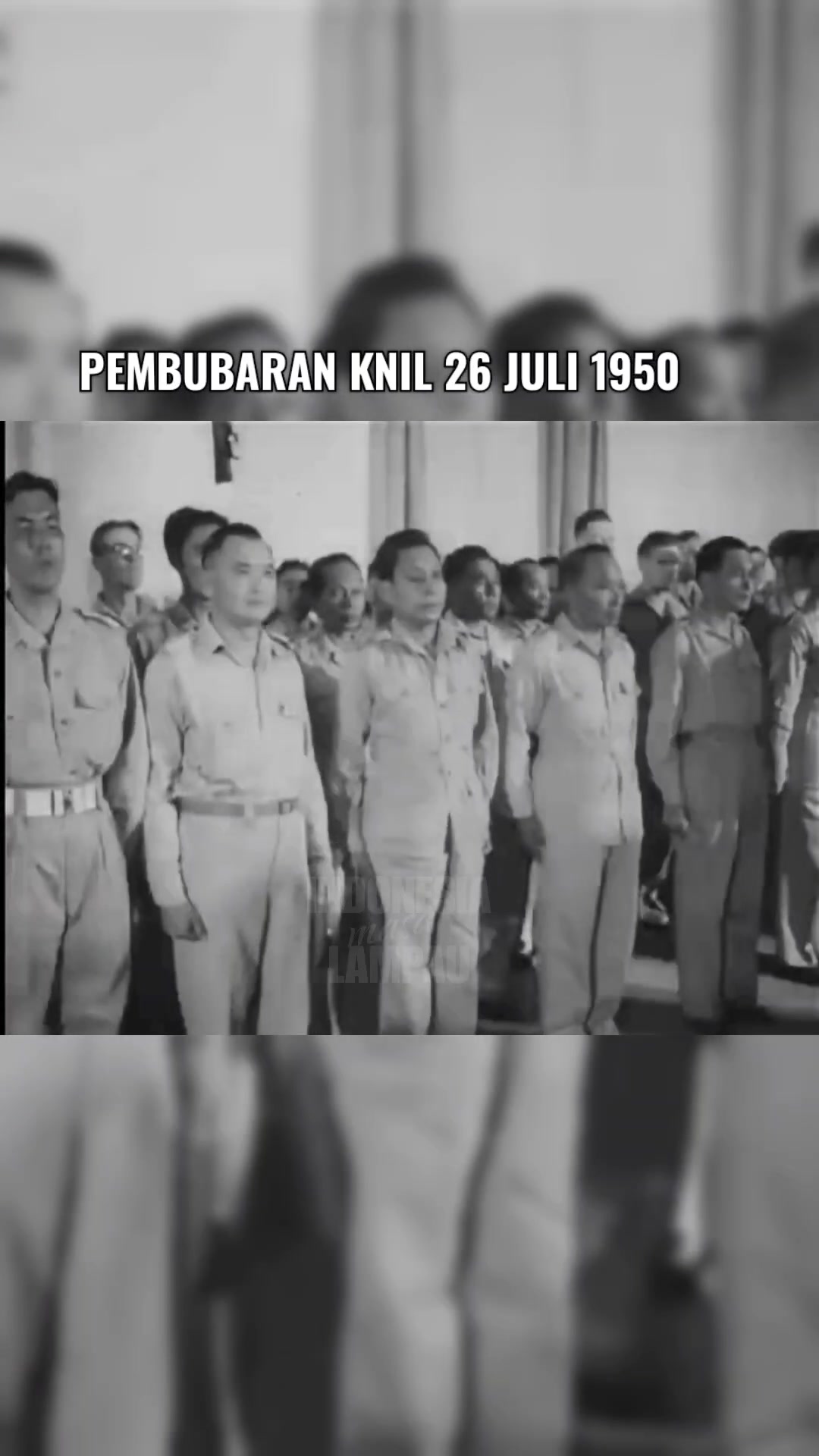 Pembubaran KNIL (Tentara Kerajaan Hindia Belanda) secara resmi ...