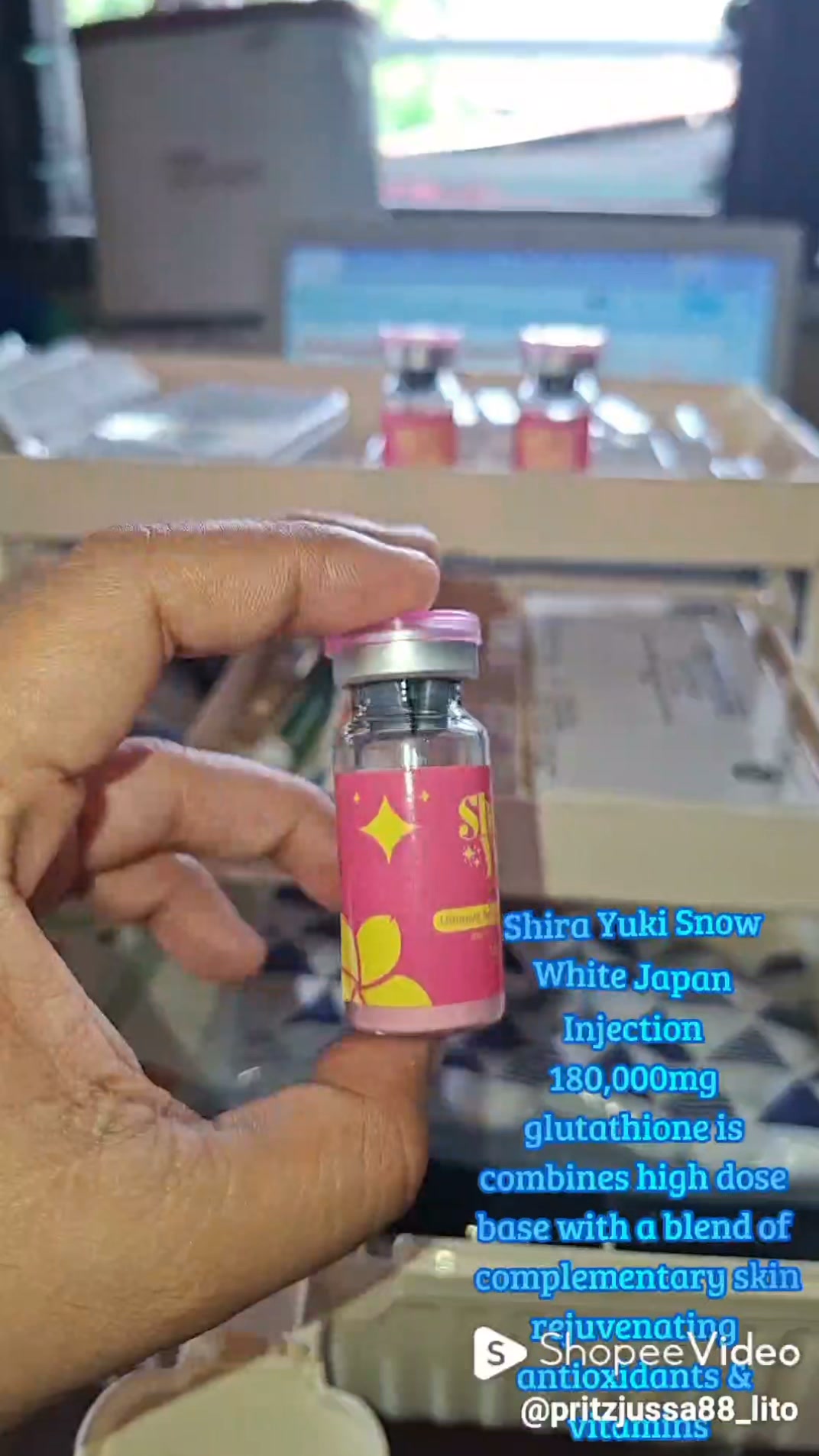Shira Yuki Snow White Japan Glutathione Injection 180,000mg, #Glutathione #Shirayuki #snowwhitejapan #JapanGlutathione #glutathioneinjection #skinrejuvenation #antioxidants | LODS Storefront