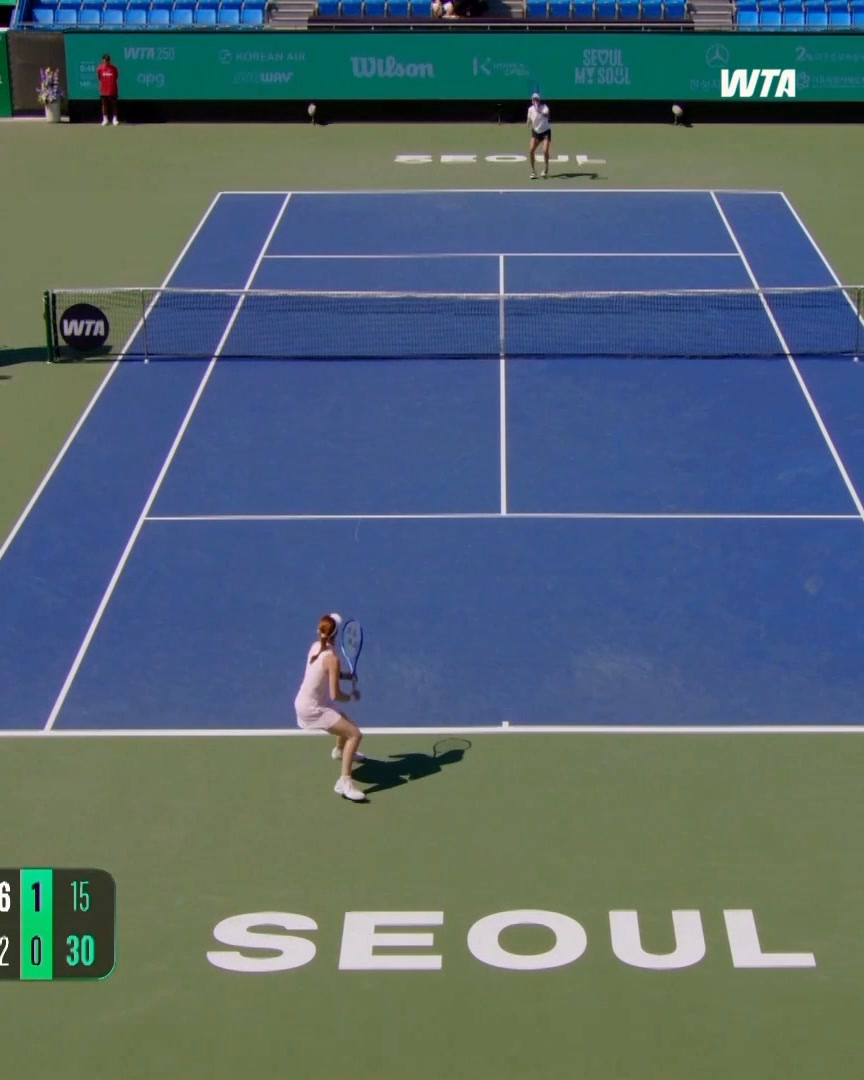 Huge win for KDK! 44yr old Kimiko Date-Krumm（クルム伊達公子