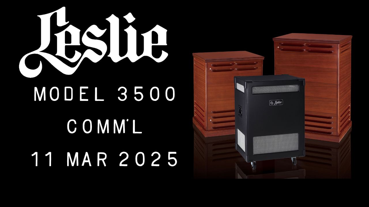 The new LESLIE 3500 series is at hand. With elements derived from