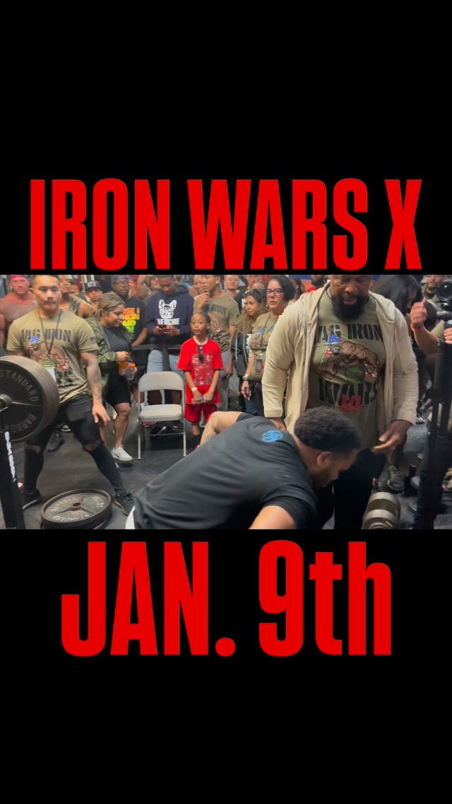 IRON WARS X. Jan. 9th !!! ⏳ | Samson Fletcher | Facebook