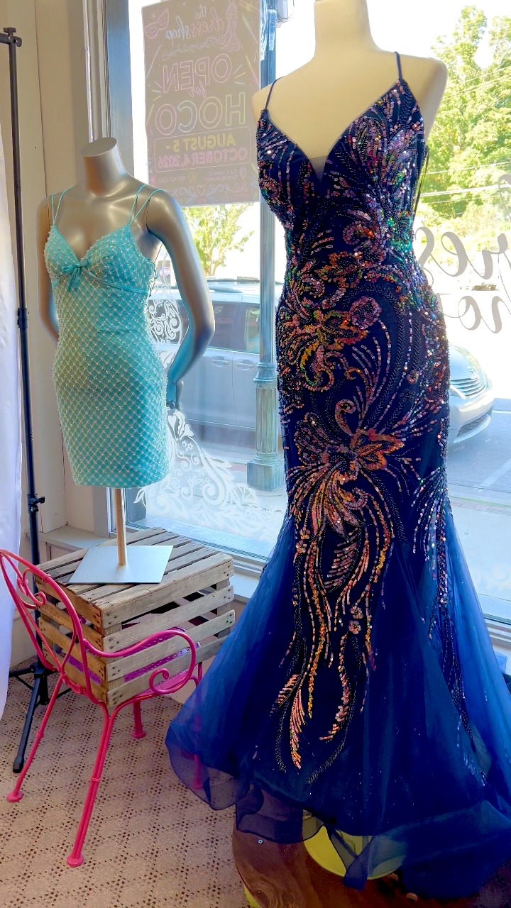 formal dress shops near me within 5 mi We have lots of dresses still available in all sizes and they’re ready to take home now! Stop on in! #hocodress #homecoming | The Shop dresses near me formal