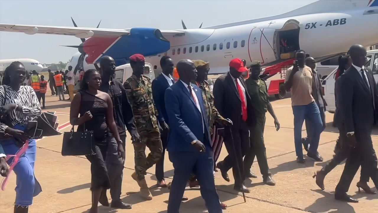 Newly appointed Governor of Warrap State, General Magok Magok Deng Rong ...