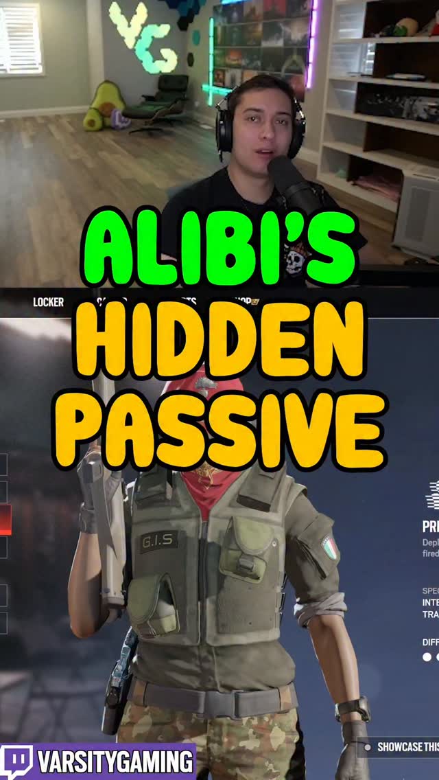 Did you know about Alibi's passive? #rainbow #r6 #rainbowsix # ...
