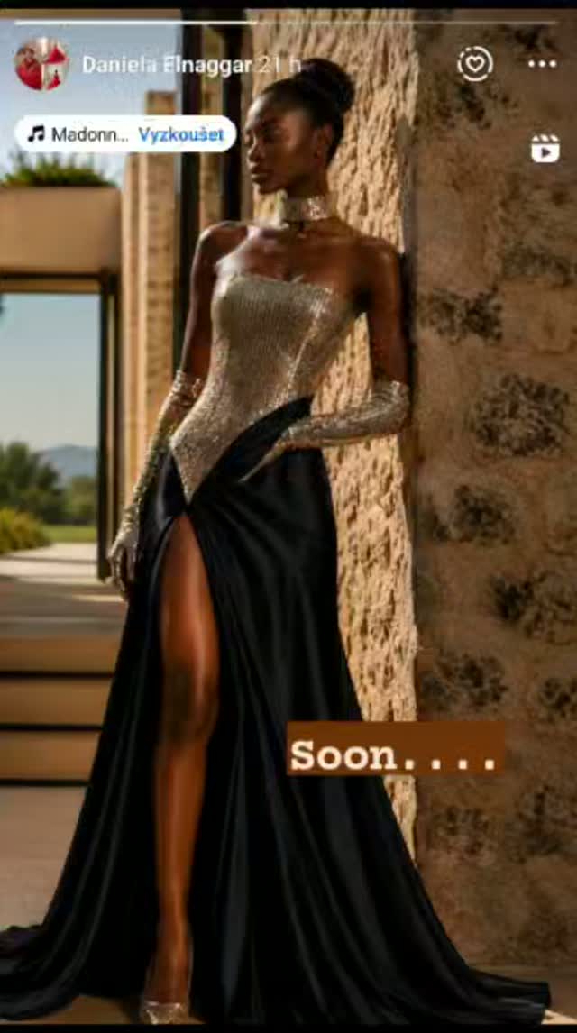 black dress with a touch of gold ✨ Time for change. ✨, A transforms this into a statement of elegance, luxury and timeless beauty. 🖤✨, Black & Gold — always a perfect combination., #BlackDress #GoldDress party all black with a touch of gold outfits