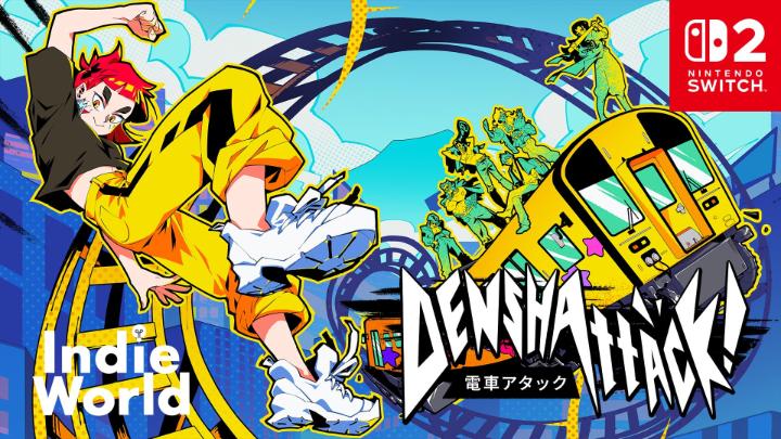 Denshattack!, the train-tricking extreme platformer, launches for