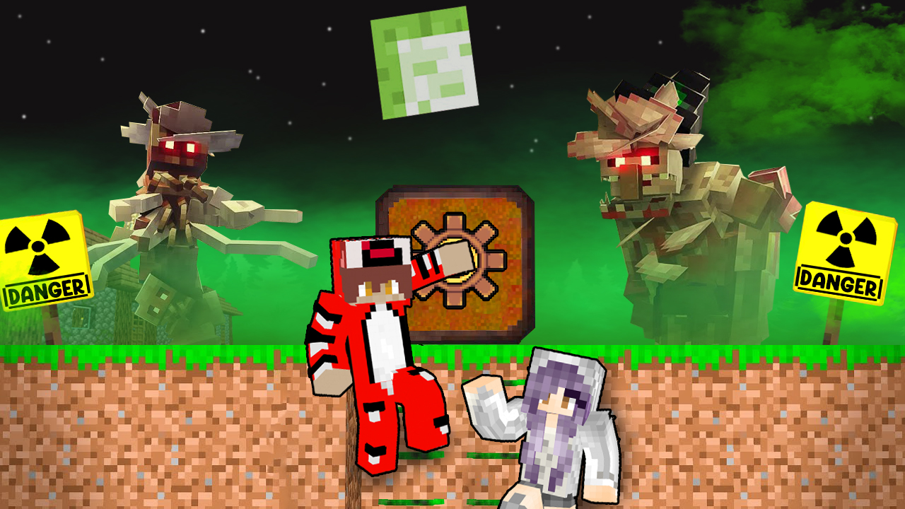 🧟Sobreviví 100 DÍAS en un APOCALIPSIS ZOMBIE REALISTA en Minecraft ...