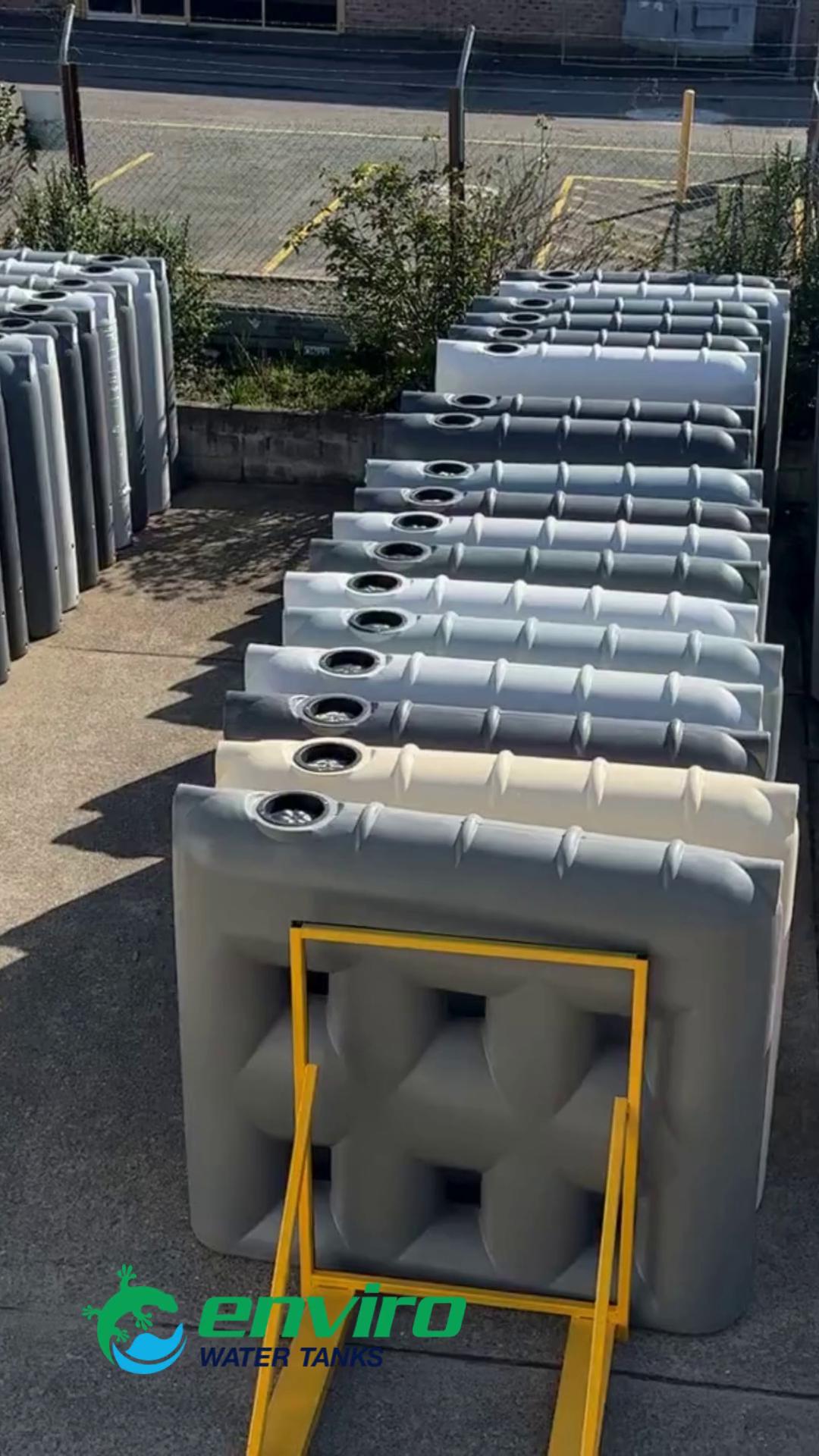 Lined up and looking good👌Our Poly tanks are ready for action 💧 Check ...