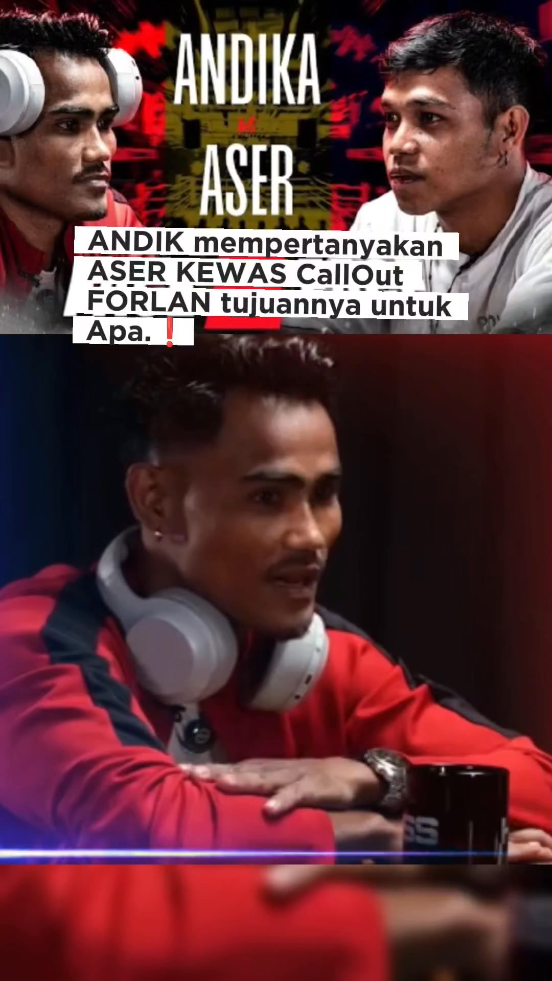 Andika D'golden Boy Mempertanyakan Tujuan Aser Kewas CallOut FORLAN ...