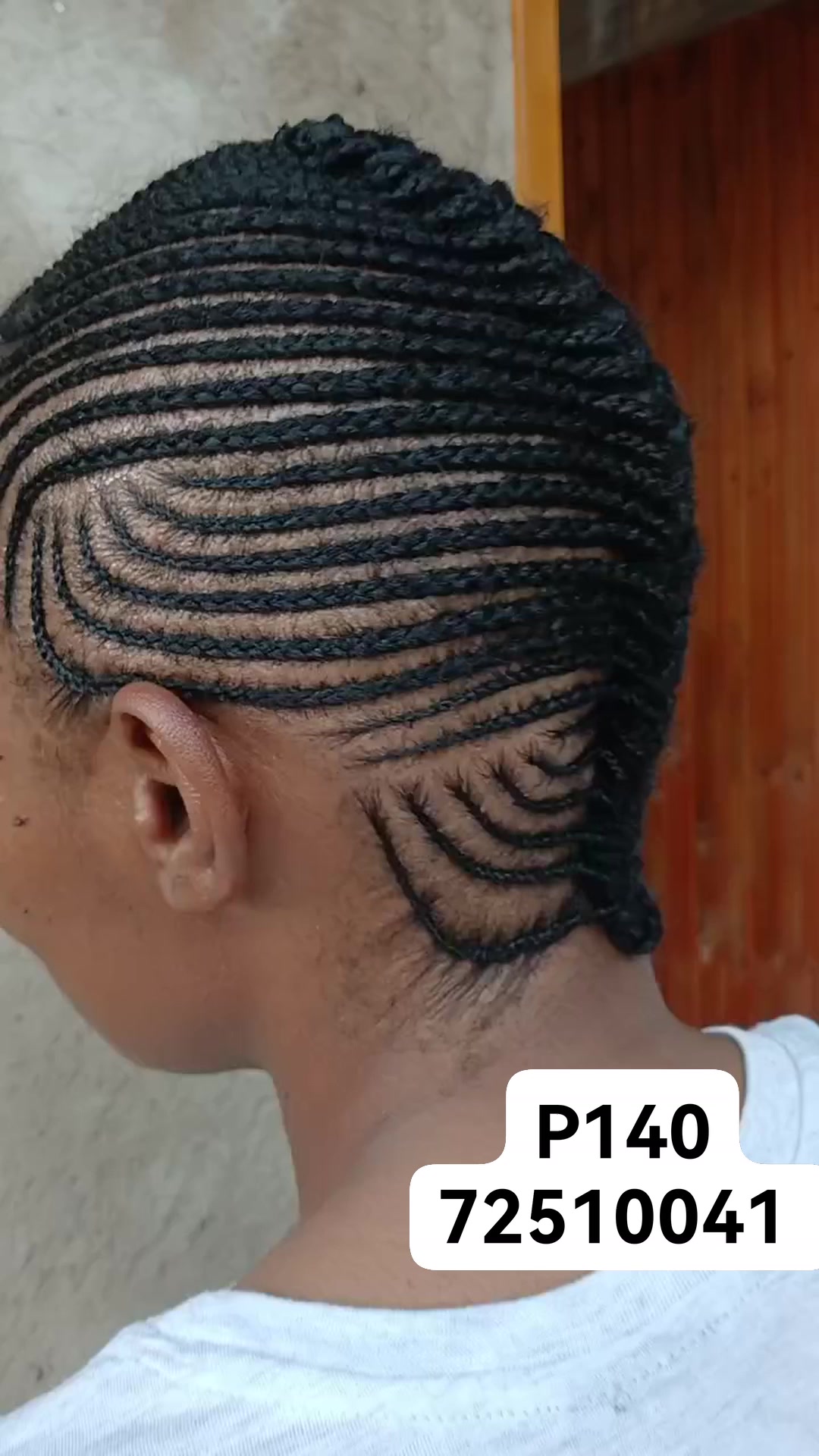 Cornrows straight back P100 Stylish Straight back P120 Back bone and ...