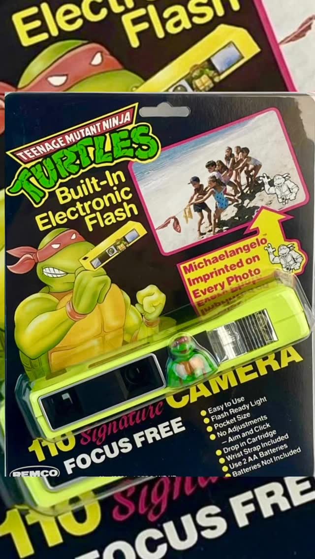 THE TMNT CAMERA YOU DEFINITELY WANTED FOR YOUR NEXT HOLIDAY