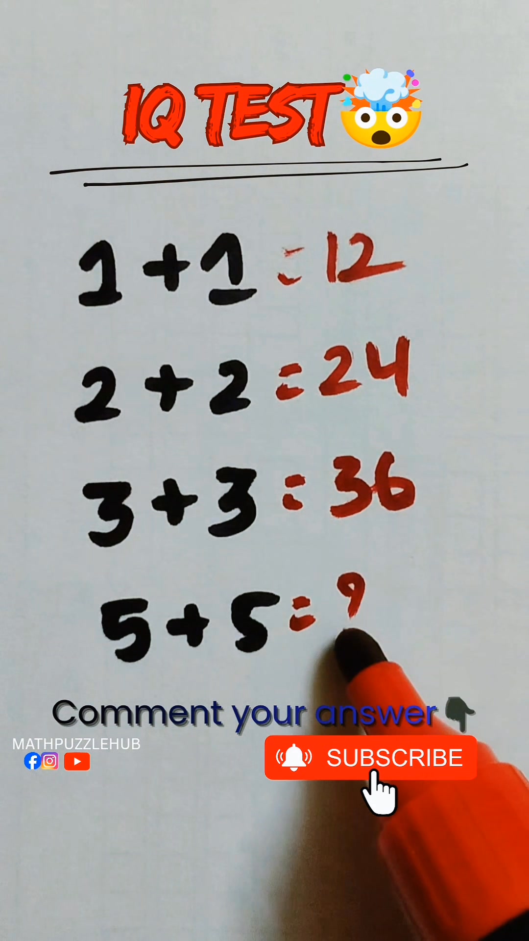 #iqtest #brainteaser #mathpuzzle #fbreelsfypシ゚ #maths #tinysharpstar ...