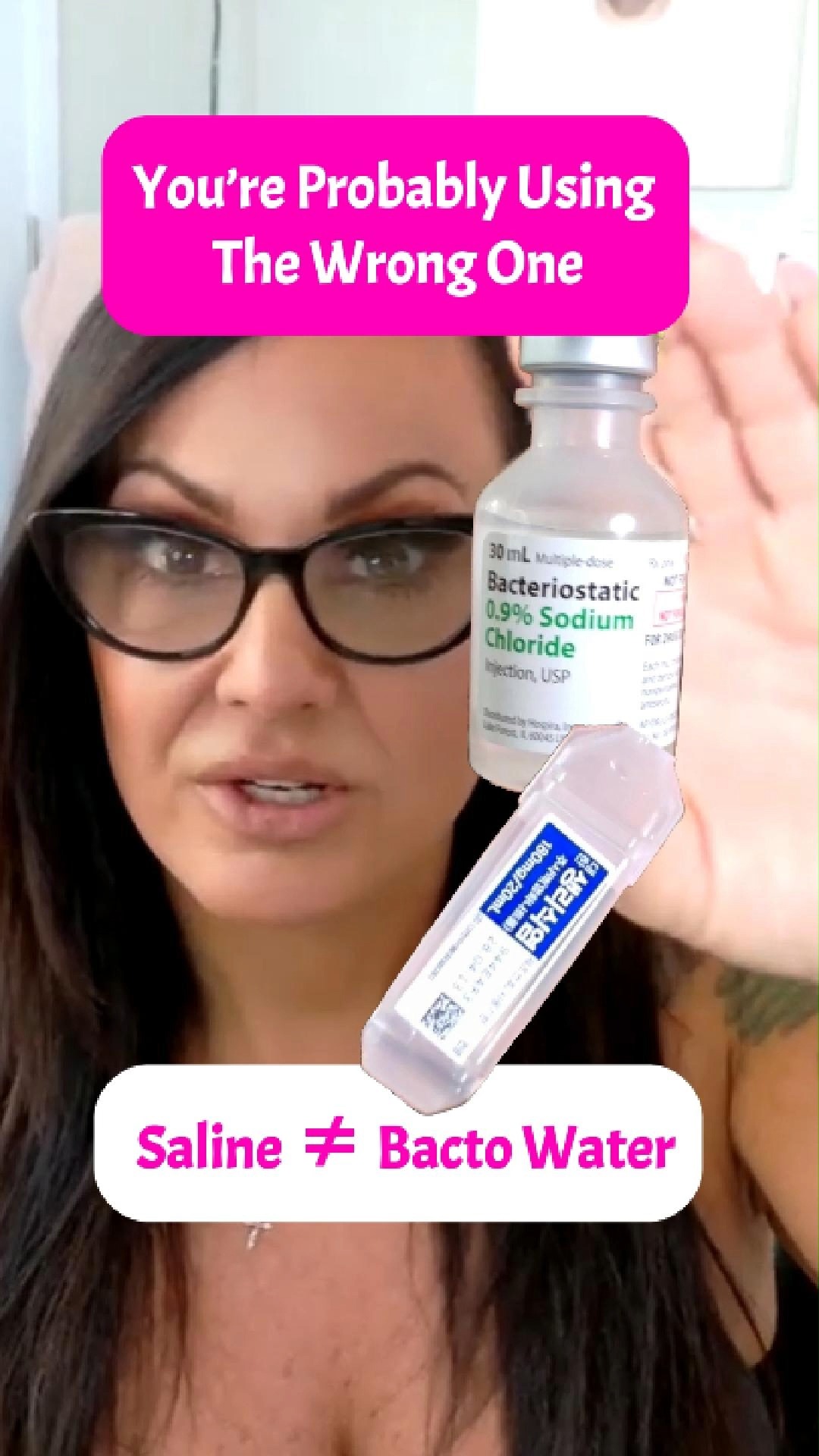 bac water vs sodium chloride You’re probably using the wrong one. 👀, Because saline ≠ bacteriostatic water, and that mix-up is way more common than people think., Here’s the simple breakdown:, ✅ Saline = sterile 0.9% Buy MOTS-c & AOD9604 Bulk Discount:x 60 Thiamin injection
