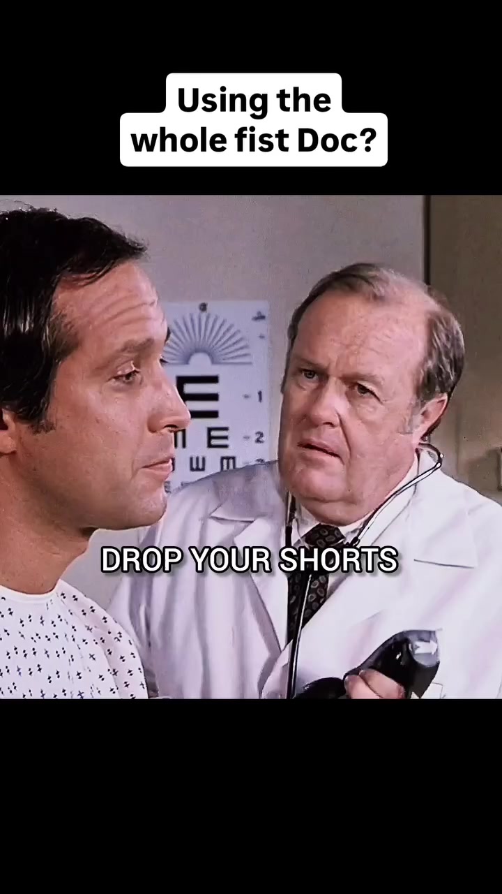 YOU USING THE WHOLE FIST DOC!? 