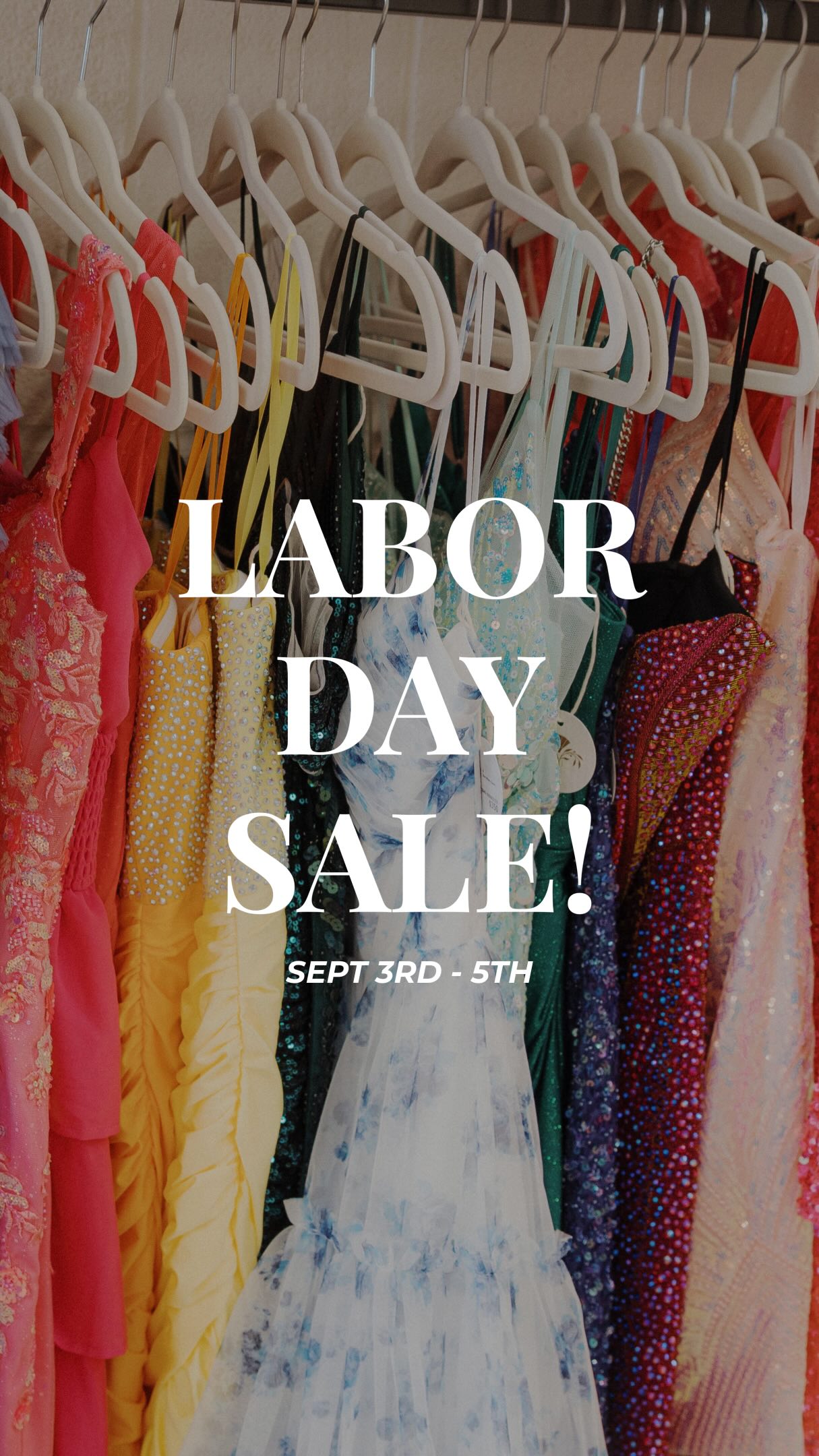SAVE THE DATE 🗓️, School is in session, and it’s time to save! Join us for our Labor Day sale, September 3rd