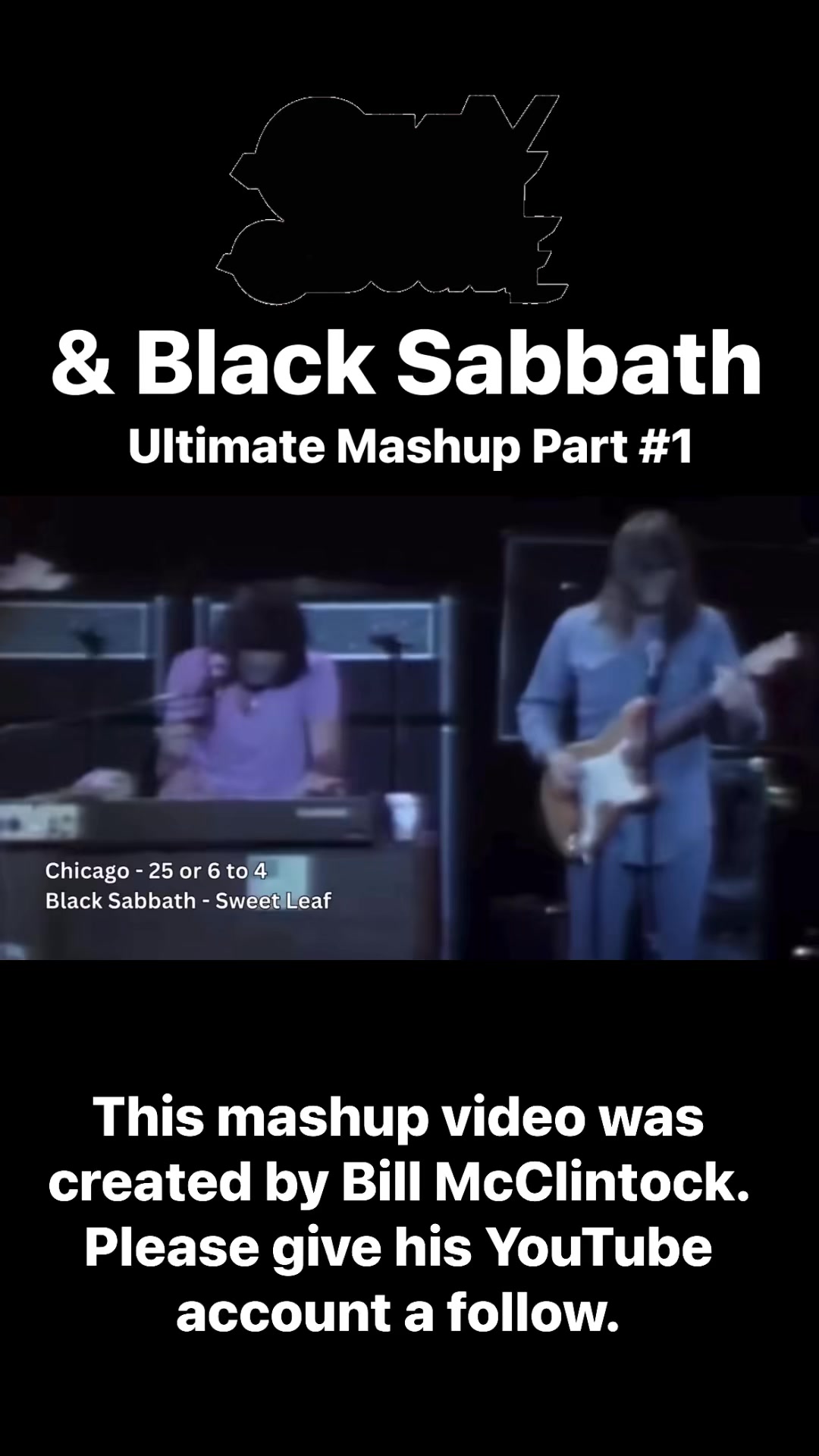 Check out 'The Ultimate Black Sabbath/Ozzy' mashup compilation