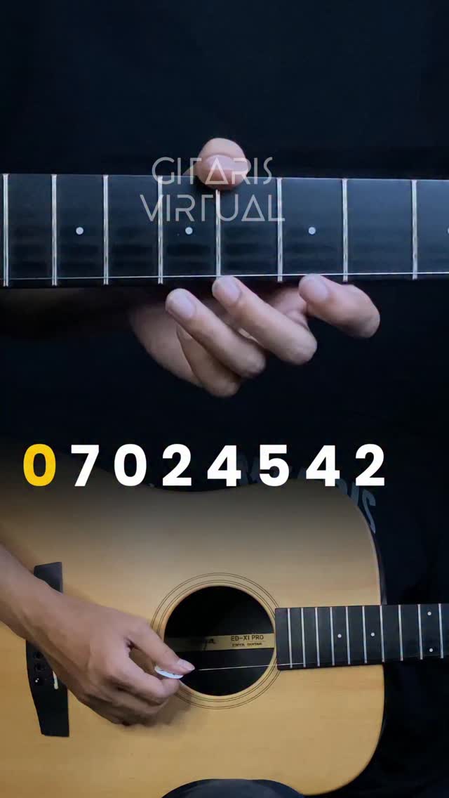 Can't Help Falling In Love | 1 Strings #guitartutorial | Shifa Sihatul ...