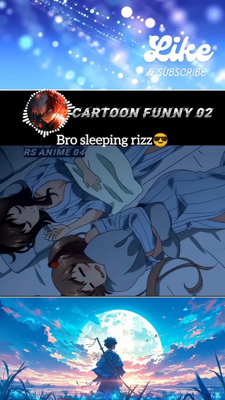 bro sleeping rizz 😎 #animereels #fypシ゚ #reelsanime #newanime #reels # ...