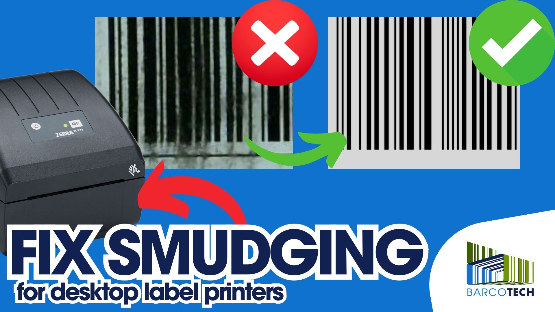 Having smudging issues on your desktop label printer? In this quick and ...