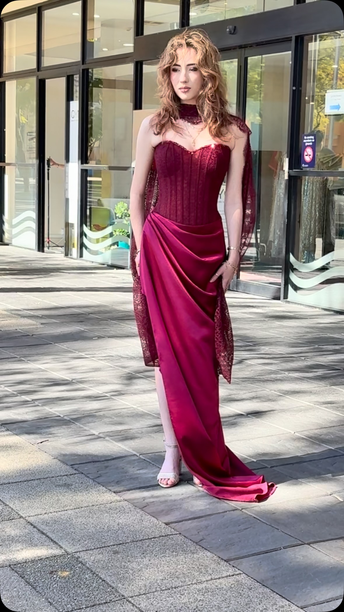 perth burgundy ball dress hire Deep red on beautiful girl 💋💋💋💋💋#redwine #ballin #fyp #love #dream | QYN designer Inseam:26 Oberon Black Black,Colors Dresser Classy Dress