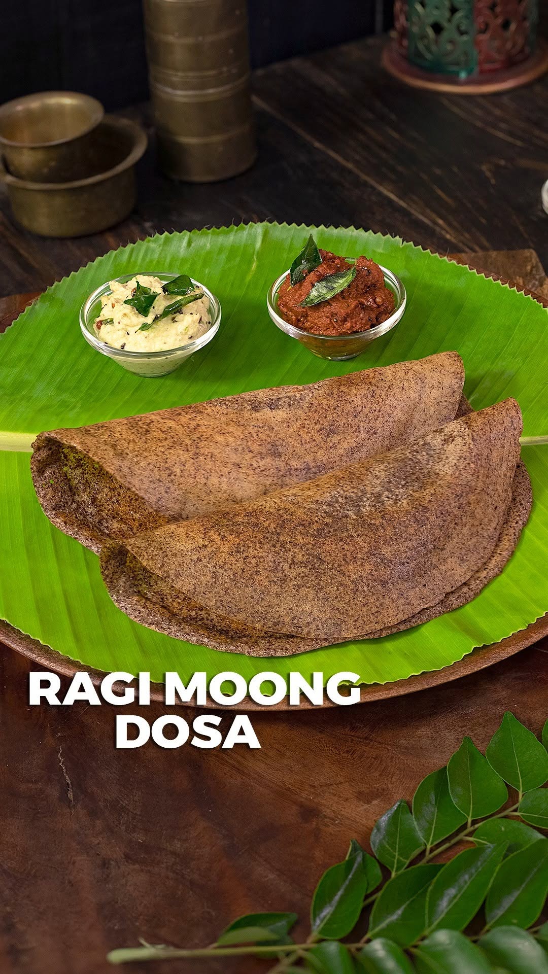 Soft, wholesome and full of goodness 😍 This Ragi Dosa is a healthy ...