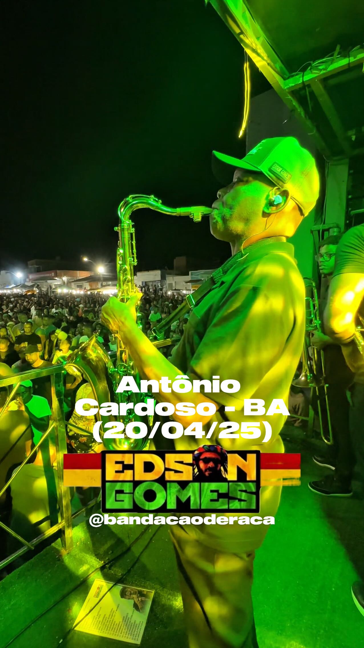 Edson Gomes e Banda Cão de Raça em Antônio Cardoso - BA (20/04/2025) # ...