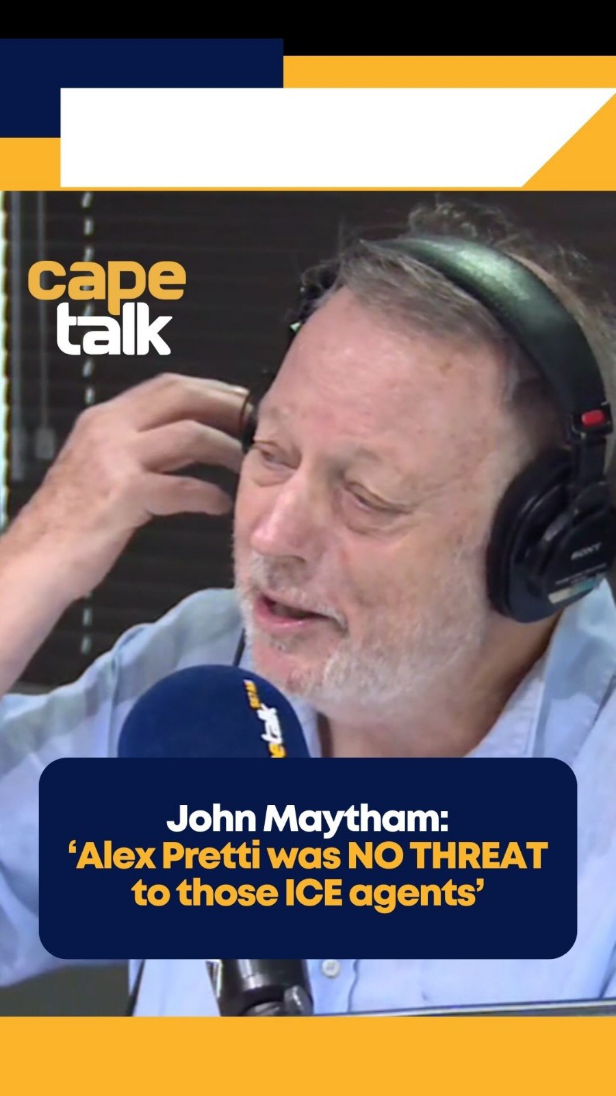 John Maytham shares his view on the MURDER of Alex Pretti in ...