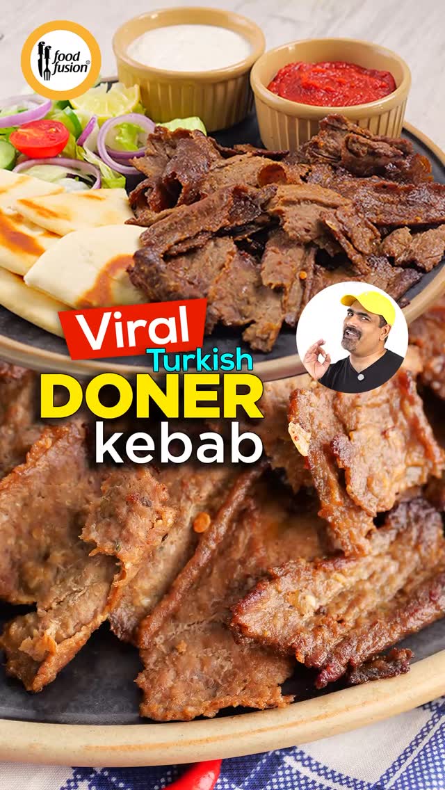 This Viral Turkish Doner Kebab is taking the internet by storm 🔥 Juicy ...