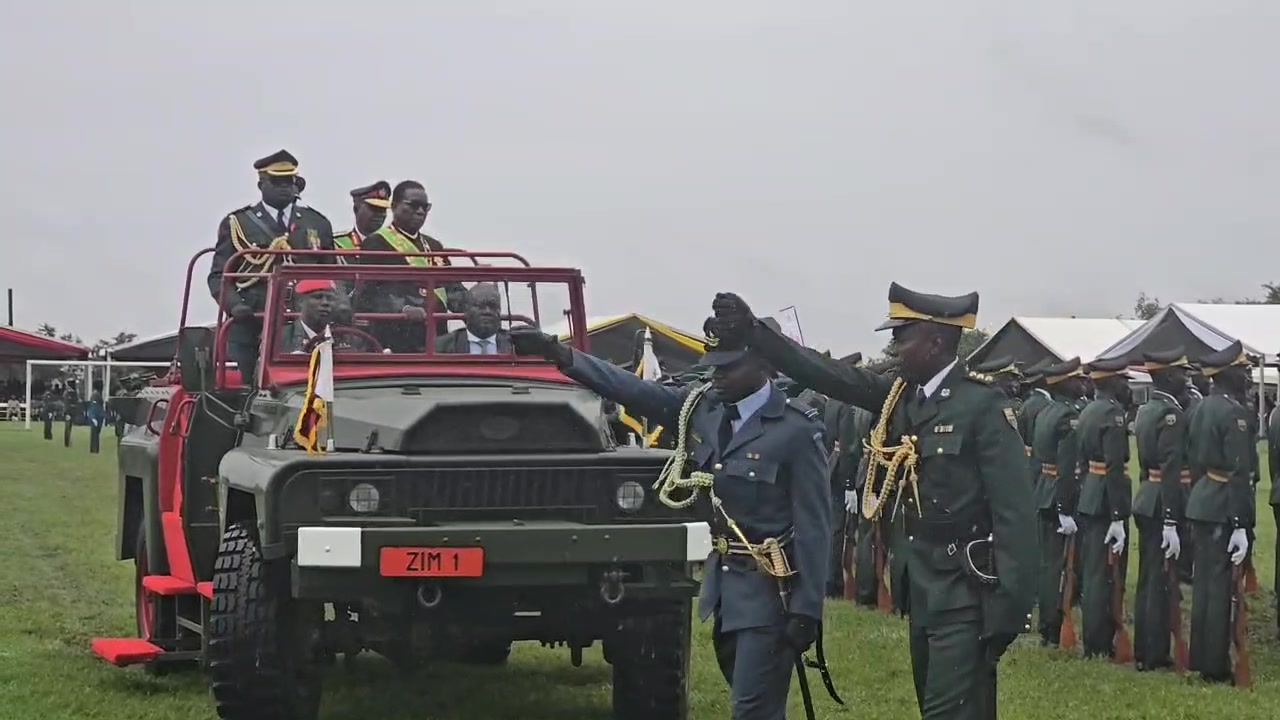 The Independence Parade Inspection by the Head of State, His Excellency ...