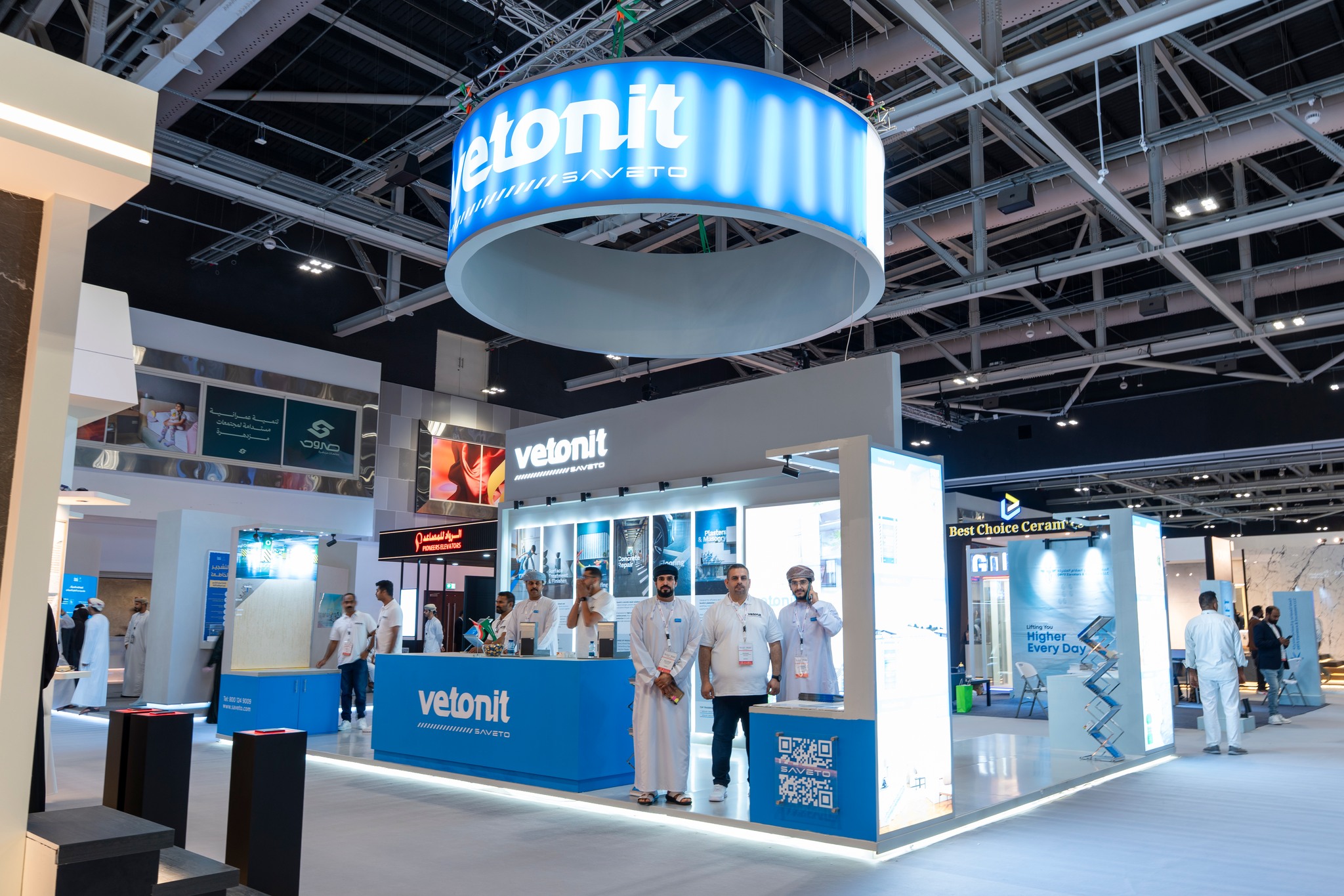 Saveto and Vetonit Muscat wrapped up a successful showcase at the Oman ...