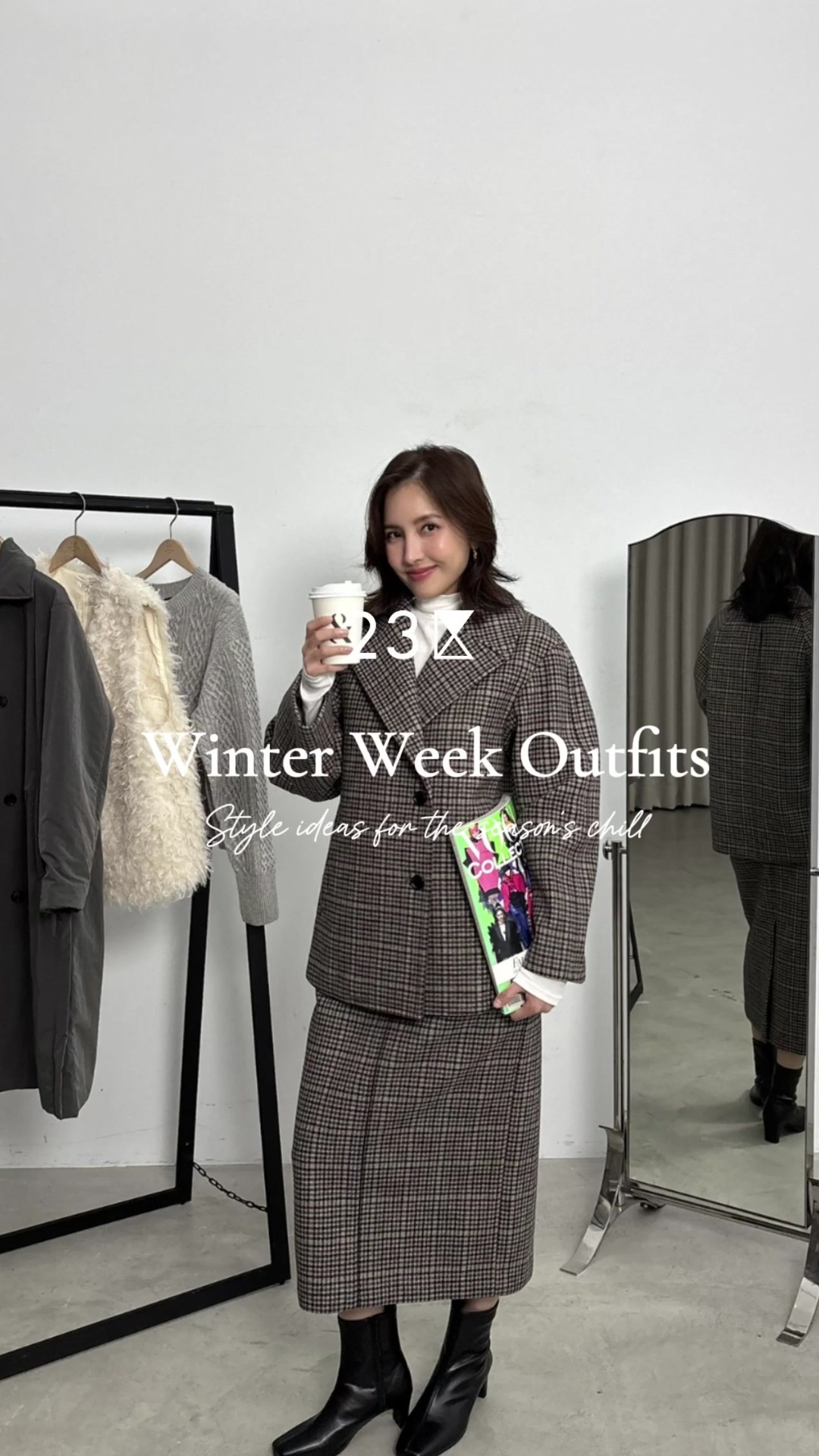 Winter Week Outfits | 冬季穿搭靈感 ️ 每天起床第一個煩惱就是：今天要穿什麼？ 我們幫妳把一週的冬季穿搭排好啦， 有想 ...