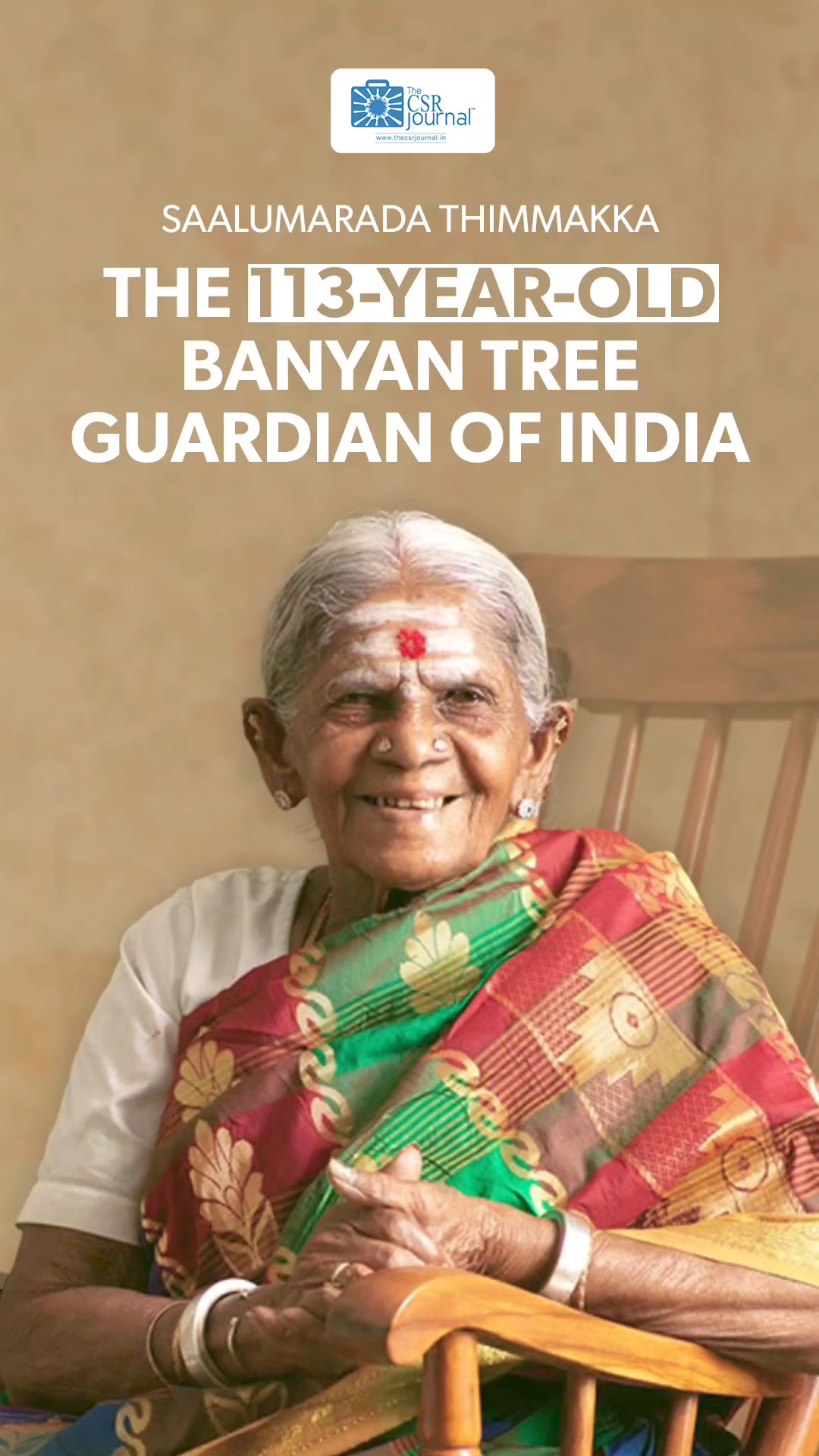 Meet Saalumarada Thimmakka, the 113-year-old environmental warrior from ...