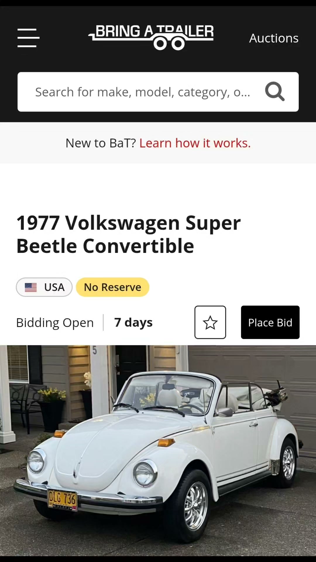 This very rare 1953 Volkswagen Beetle represents one of the most