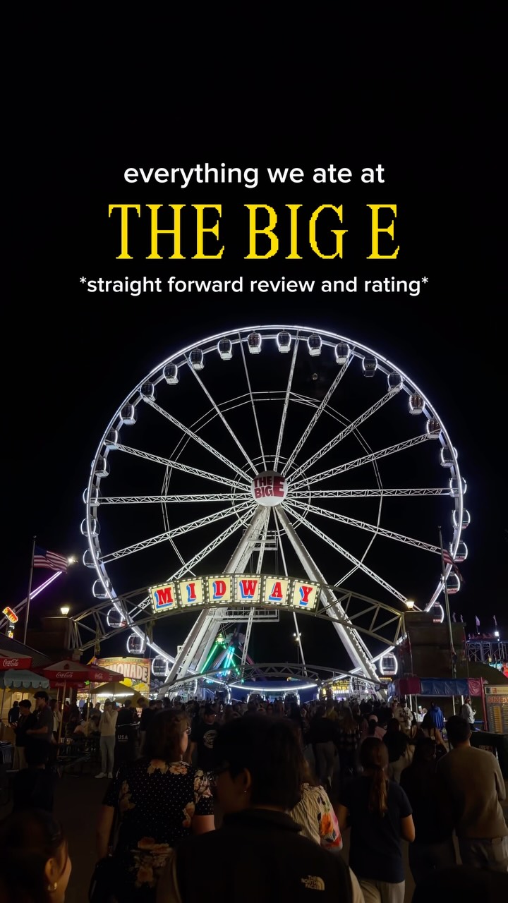 The Big E is underway in West Springfield and runs through Sept