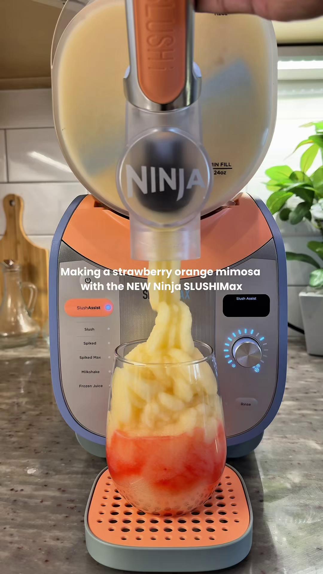 This is your sign to make frozen mimosas at your next weekend