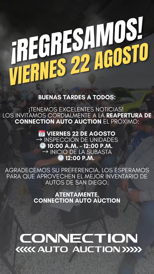 Connection Auto Auction | San Diego CA