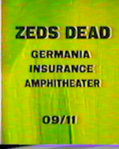 TOMORROW🔥 Zeds Dead live at Germania Insurance Amphitheater. See
