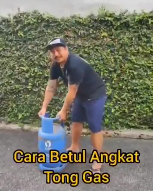 Gas Oren Cara Betul Angkat Tong Gas Facebook