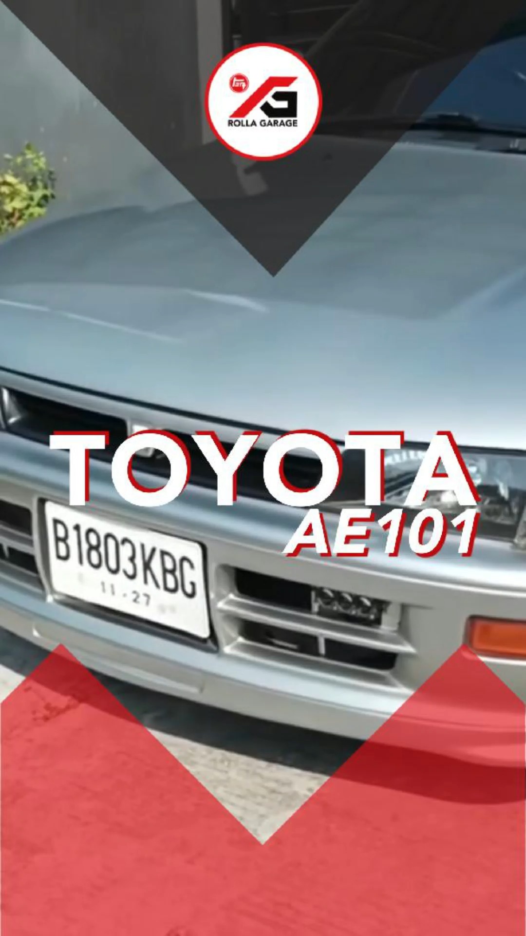 Corolla AE101 converted into a Sprinter by DND Garage Indonesia ...