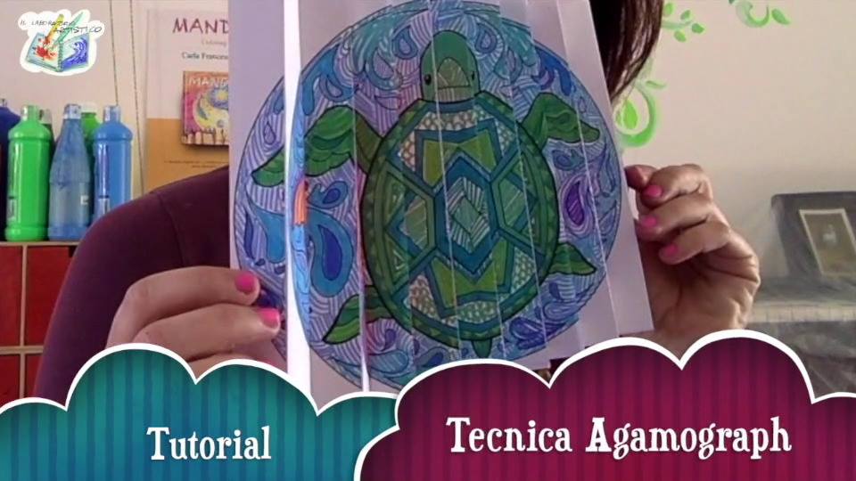 La tecnica Agamograph si utilizza per creare un effetto tridimensionale ...
