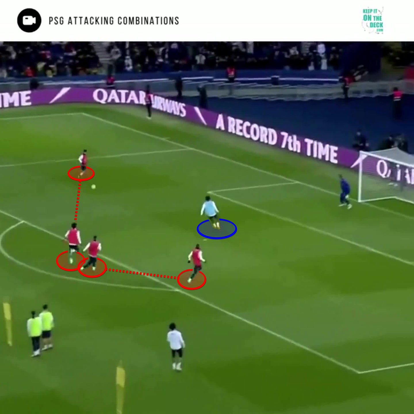 🔵🔴This is a PSG Attacking Combinations setup. 🔗🔗2025 Training Session ...