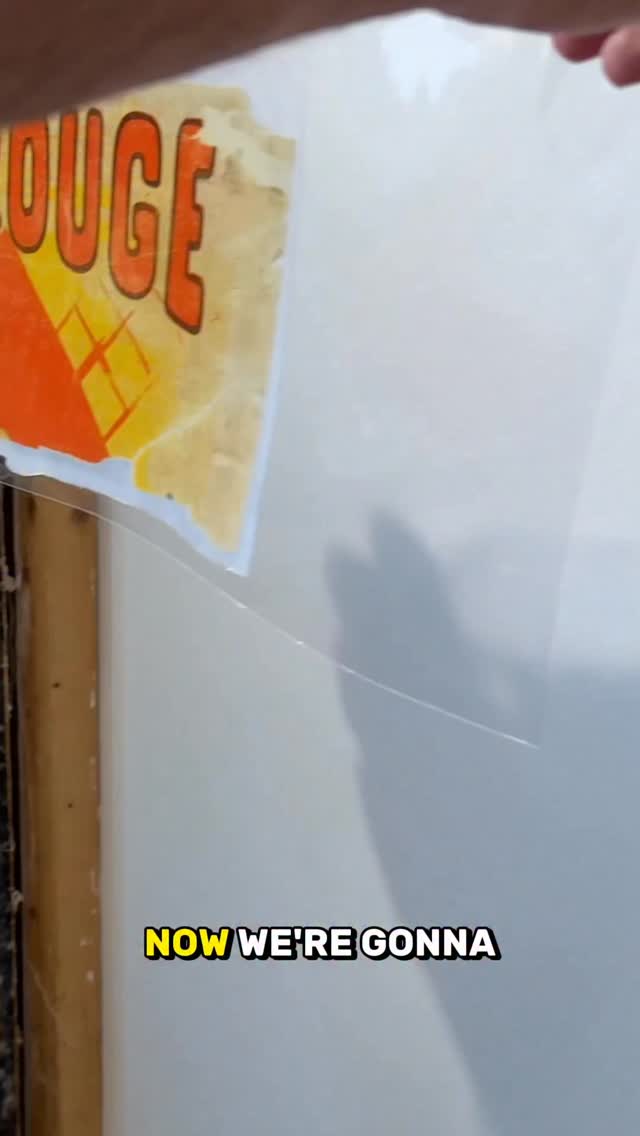 Part 2 Vintage poster Restoration. Watch how we linen back and restore ...