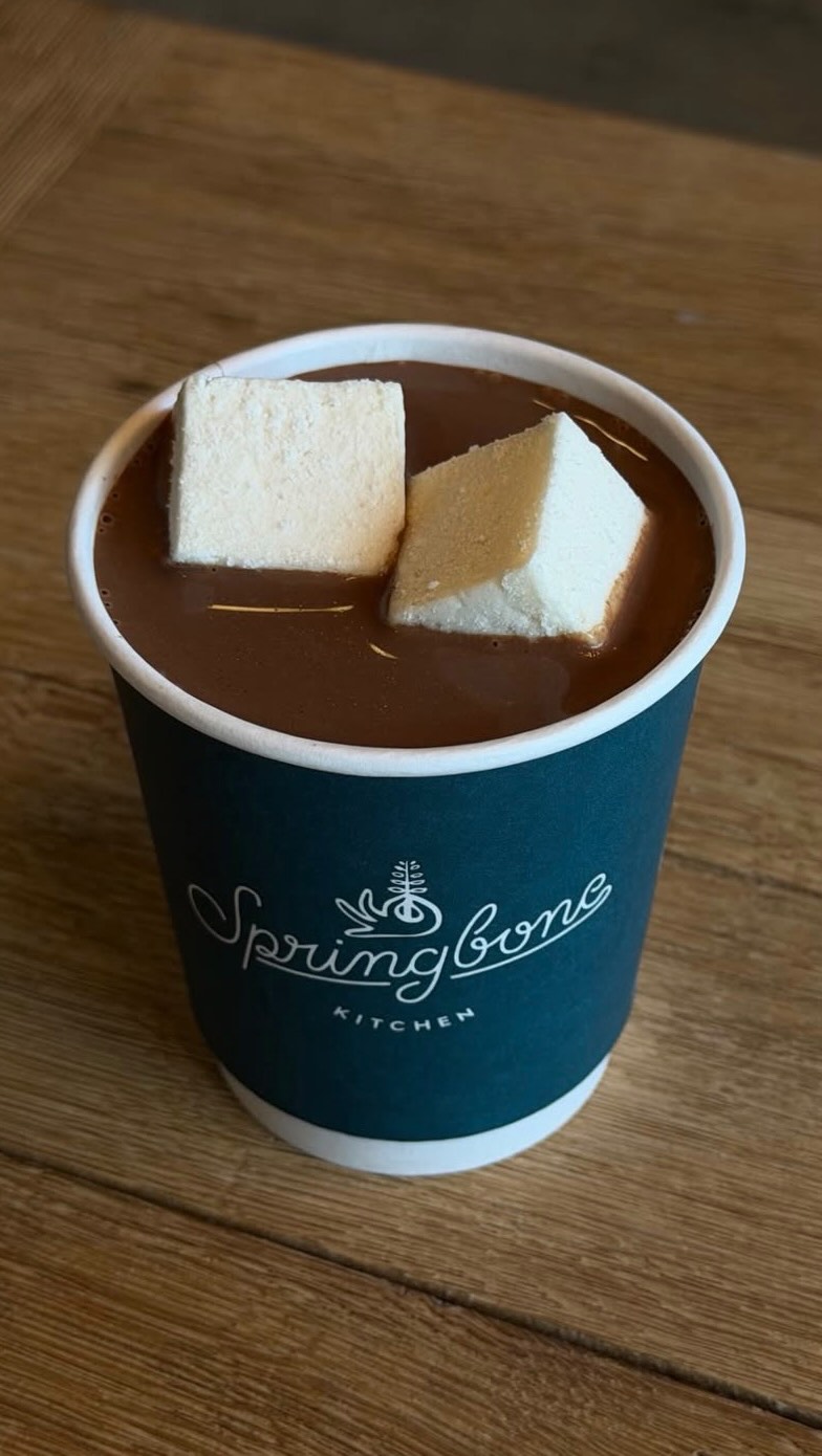@springbone just launched the healthiest hot chocolate in NYC!!! It's ...