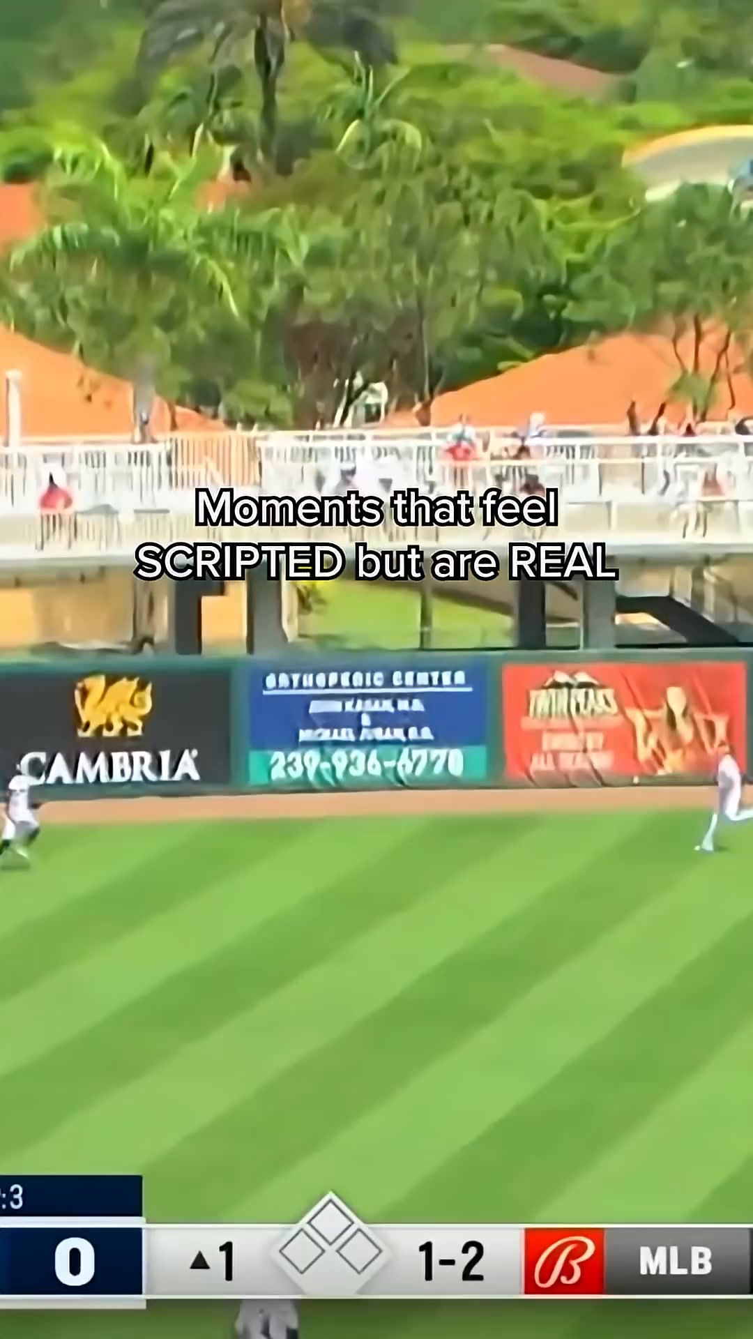 MLB MOMENTS THAT FEEL SCRIPTED BUT ARE 100% REAL | Sleek Strikeout ...