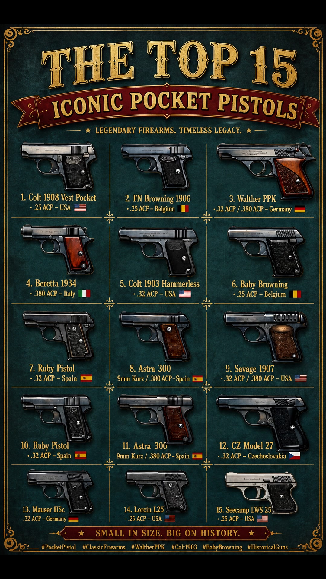 We're releasing another group of guns from Tom's vault, featuring
